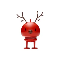 Hoptimist Figurer & Glaskunst-Reindeer Bumble, red