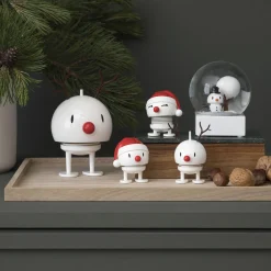 Hoptimist Figurer & Glaskunst * Reindeer Bumble, white