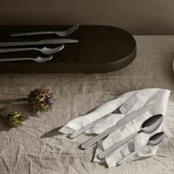 Lyngby Porcelæn Bestik * Rhombe Bestiksæt 16 stk.