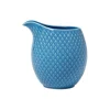 Lyngby Porcelæn Kaffe- & Teudstyr * Rhombe Color mælkekande, blå
