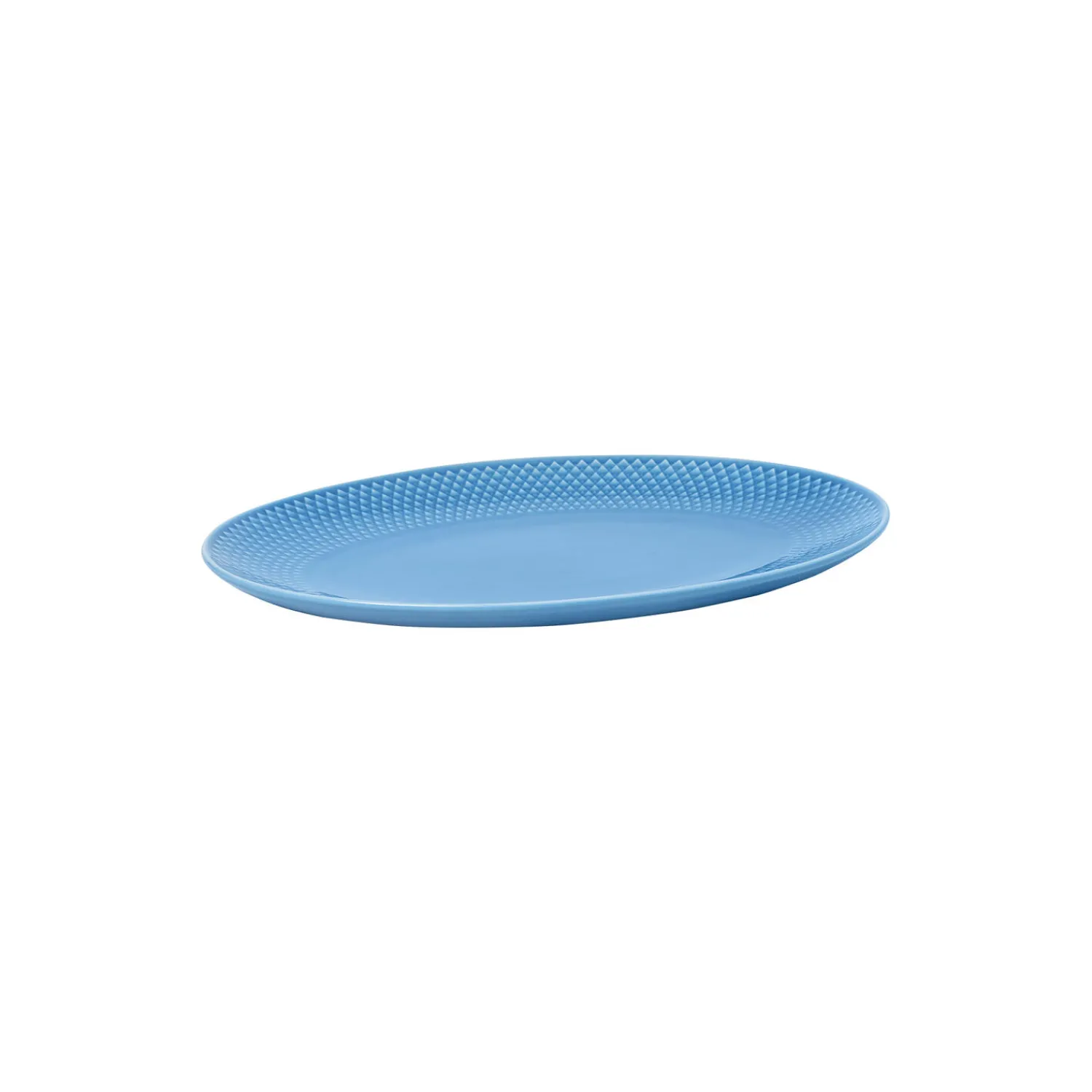 Lyngby Porcelæn Skåle & Fade * Rhombe Color ovalt serveringsfad,