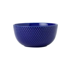 Lyngby Porcelæn Skåle & Fade * Rhombe Color skål, mørk blå