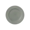 Lyngby Porcelæn Tallerkener * Rhombe Earth Frokosttallerken Ø 21 cm, moss