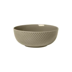 Lyngby Porcelæn Skåle & Fade * Rhombe Earth Skål, clay