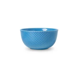 Lyngby Porcelæn Skåle & Fade * Rhombe serveringsskål, blå
