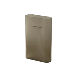 Muuto Vaser-Ridge Vase, /frosted glass
