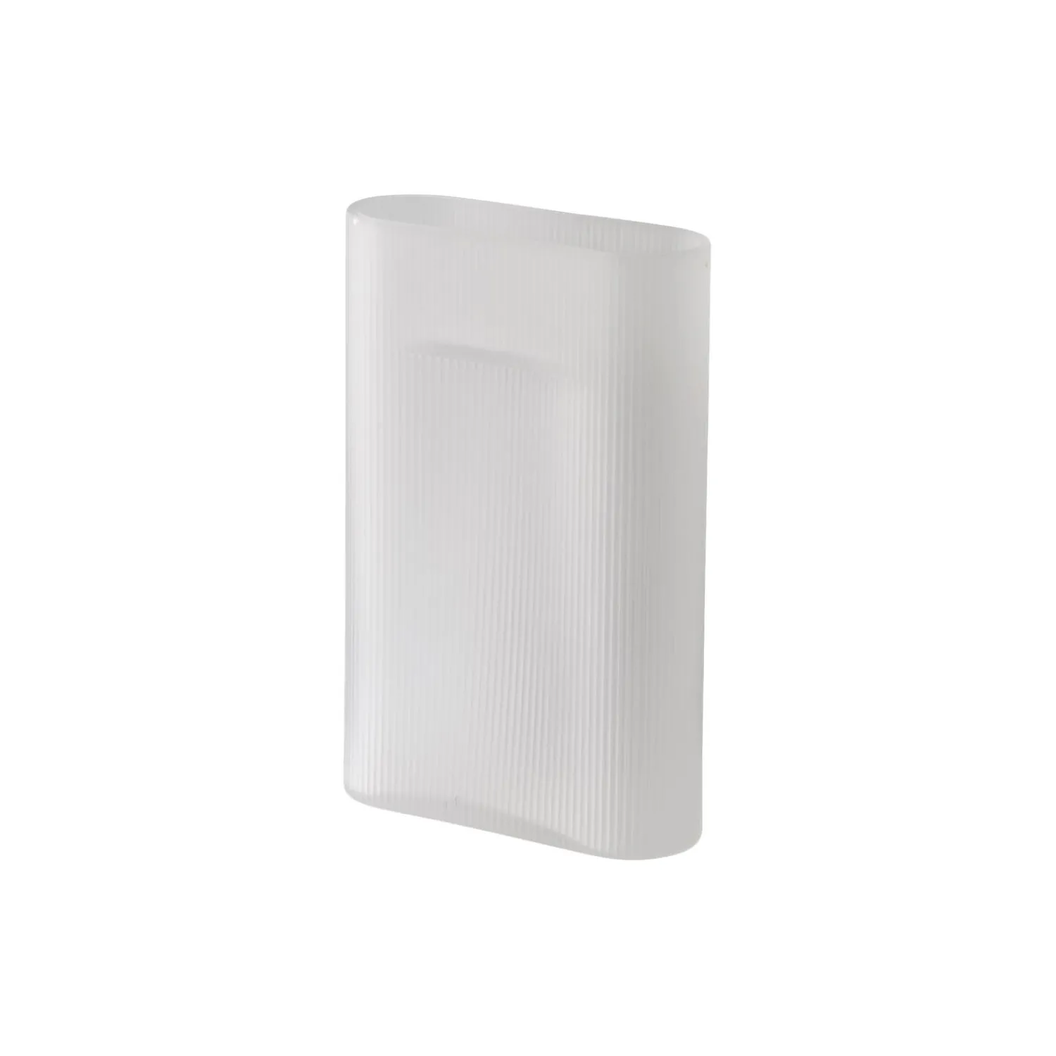 Muuto Vaser * Ridge Vase, /frosted glass
