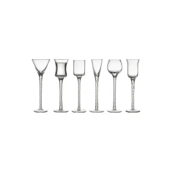 Lyngby Glas Glas * Rom snapseglas 6 stk.