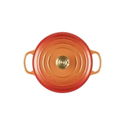 Le Creuset Gryder & Pander * Rund Jubilæumsgryde Ø 24 cm, flamme dorée