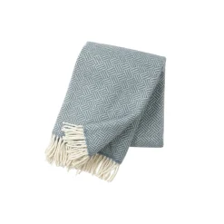 Klippan Yllefabrik Plaider-Samba plaid, lead grey