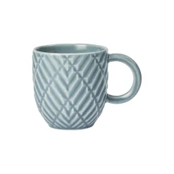 Dottir Nordic Design Kopper & Krus * Samsurium Art deco krus, blue/grey