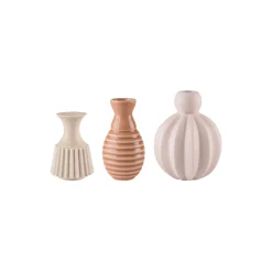Dottir Nordic Design Vaser-Samsurium Minibell vasesæt, coral