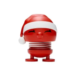 Hoptimist Figurer & Glaskunst * Santa Bimble, red
