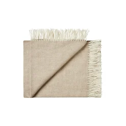 Silkeborg Uldspinderi Plaider-Sevilla plaid, 05153 barley beige