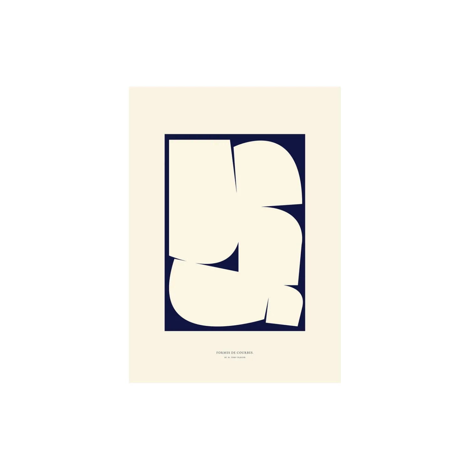 Peléton Plakater & Rammer-Shapes of curves 04