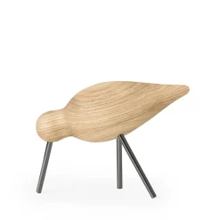 Normann Copenhagen Figurer & Glaskunst-Shorebird, ash/steel