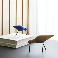Normann Copenhagen Figurer & Glaskunst-Shorebird, blue