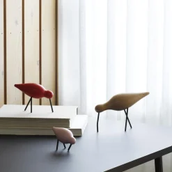 Normann Copenhagen Figurer & Glaskunst-Shorebird, red