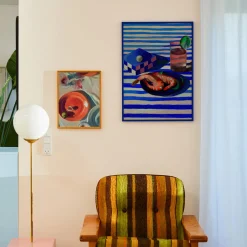Paper Collective Plakater & Rammer-Shrimp & Stripes plakat