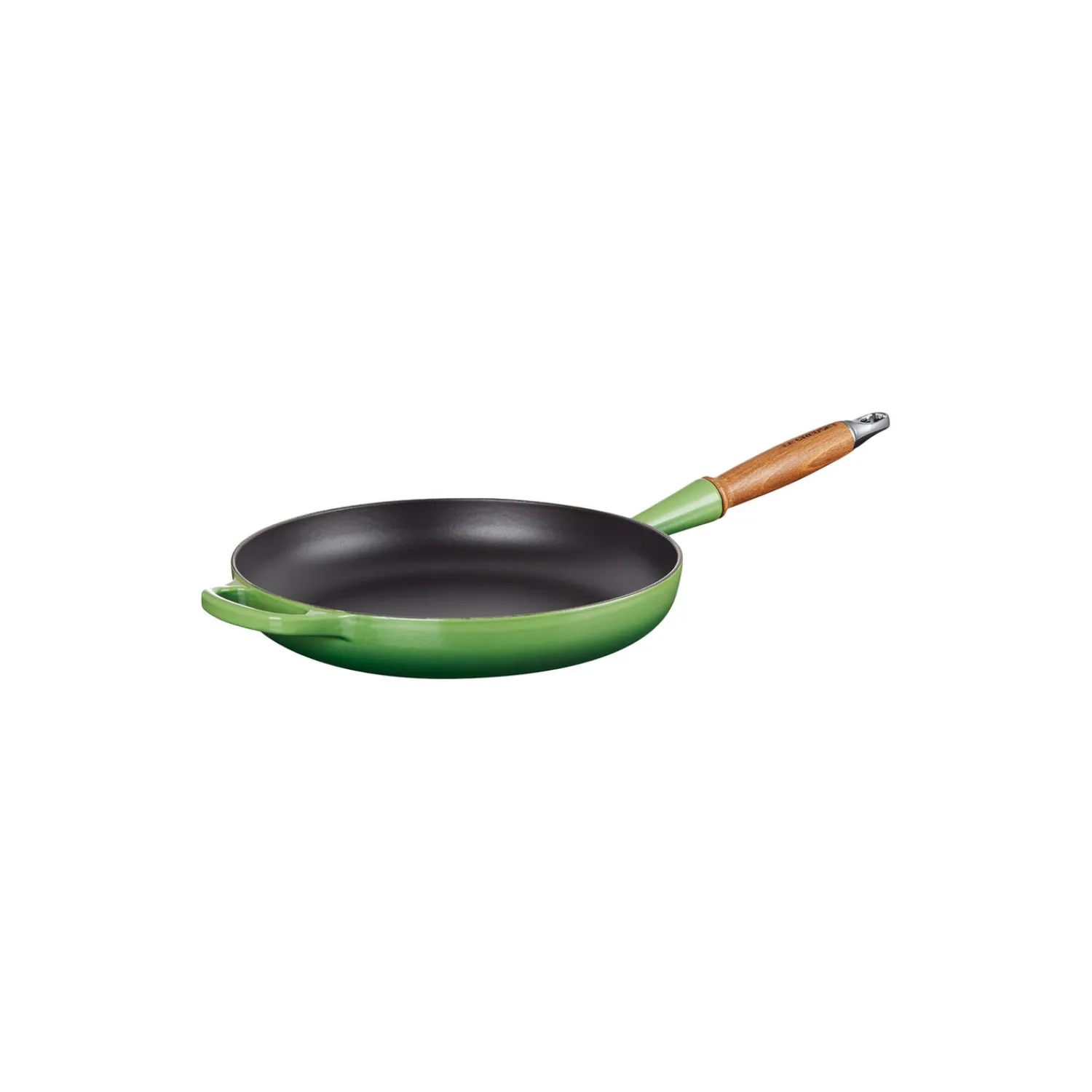 Le Creuset Gryder & Pander-Signature stegepande med træhåndtag Ø 28 cm,