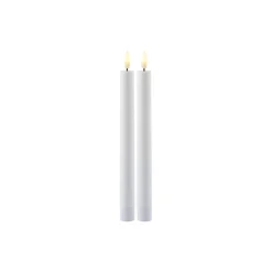 Sirius Home Lys & Duftlys * Sille genopladelige kronelys, white