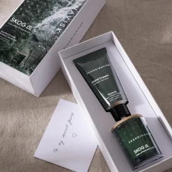 Skandinavisk Lys & Duftlys-SKOG Scented Candle & Hand Cream Giftset