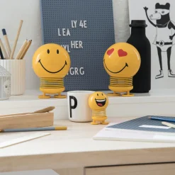 Hoptimist Figurer & Glaskunst-Smiley Joy, yellow