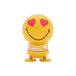 Hoptimist Figurer & Glaskunst-Smiley Love, yellow