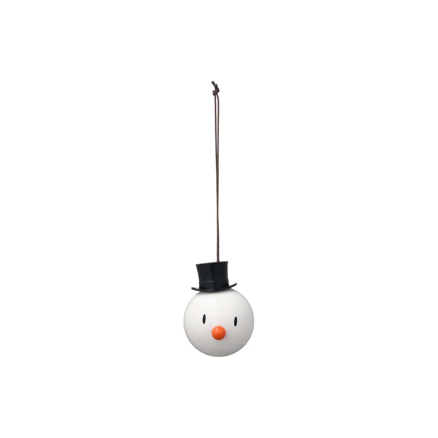 Hoptimist Pynt-Snowman Ornament 2 pcs, white