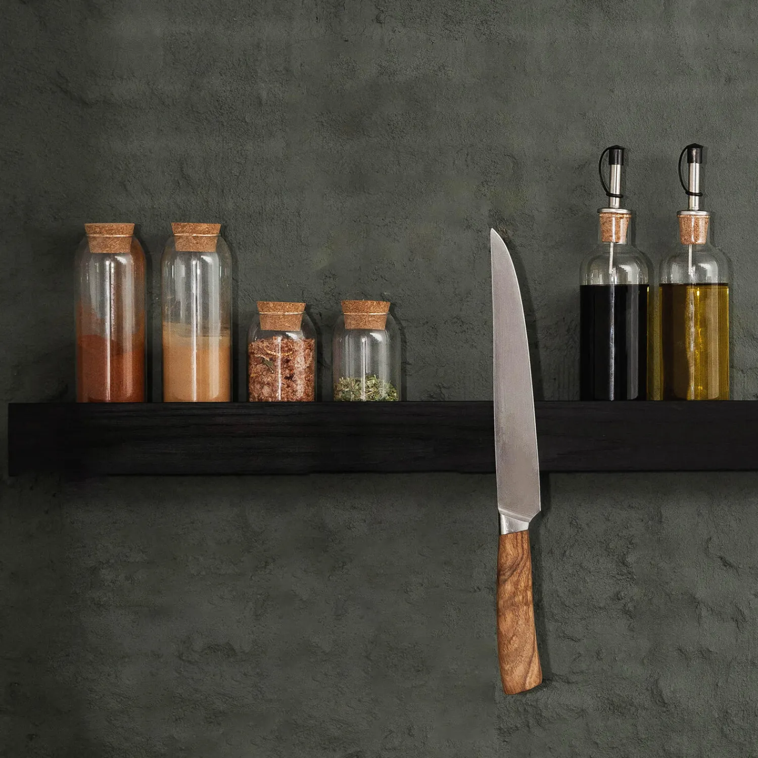 EKTA Living Køkkenopbevaring-Spice Jar Large 4 stk.