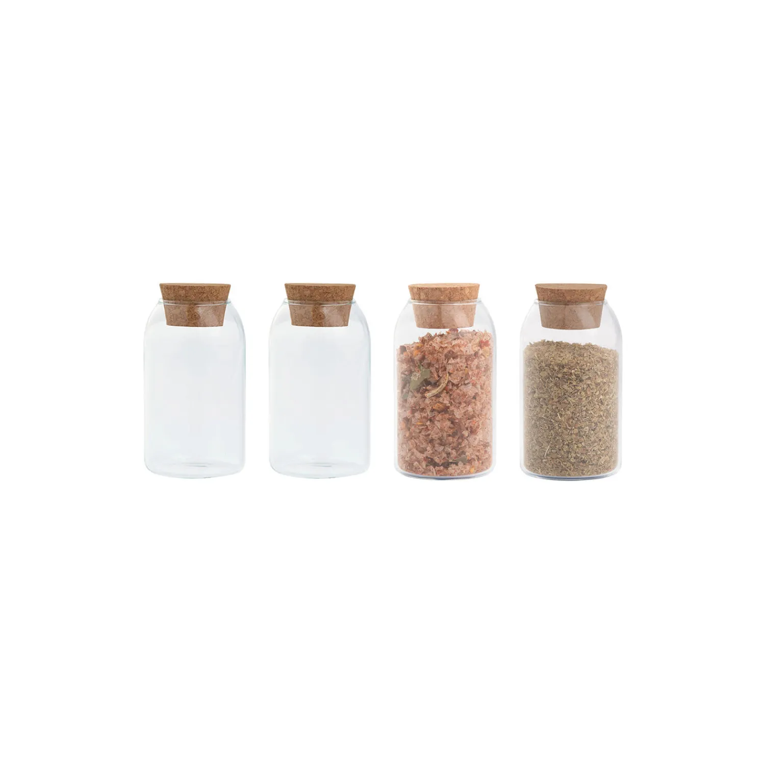 EKTA Living Køkkenopbevaring * Spice Jar Small 4 stk.