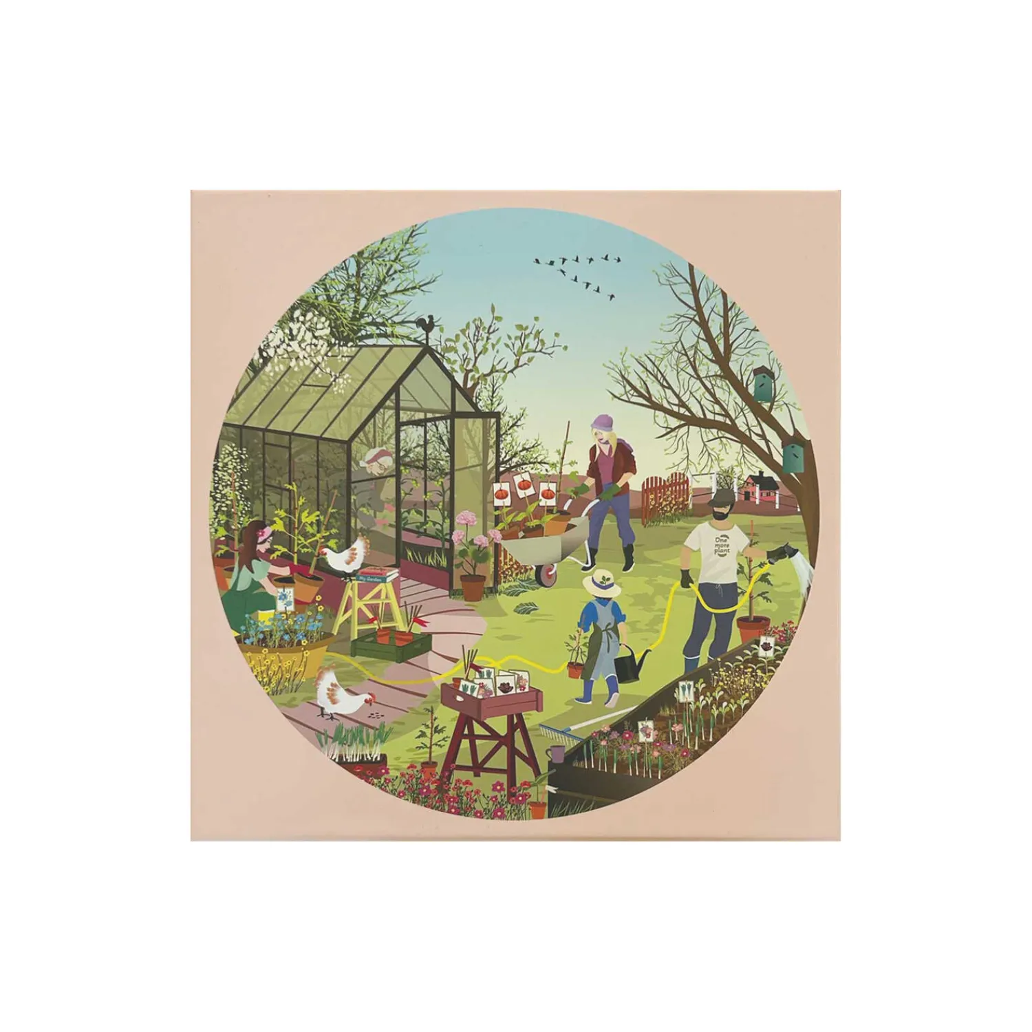 ViSSEVASSE Bøger & Puslespil-Spring Feeling puslespil 1000 brikker