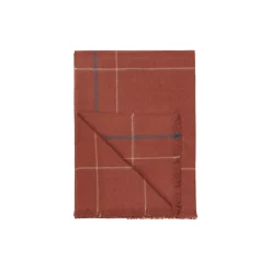 ELVANG Plaider-Square plaid, rusty