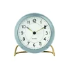 Arne Jacobsen Clocks Ure-Station bordur, grå
