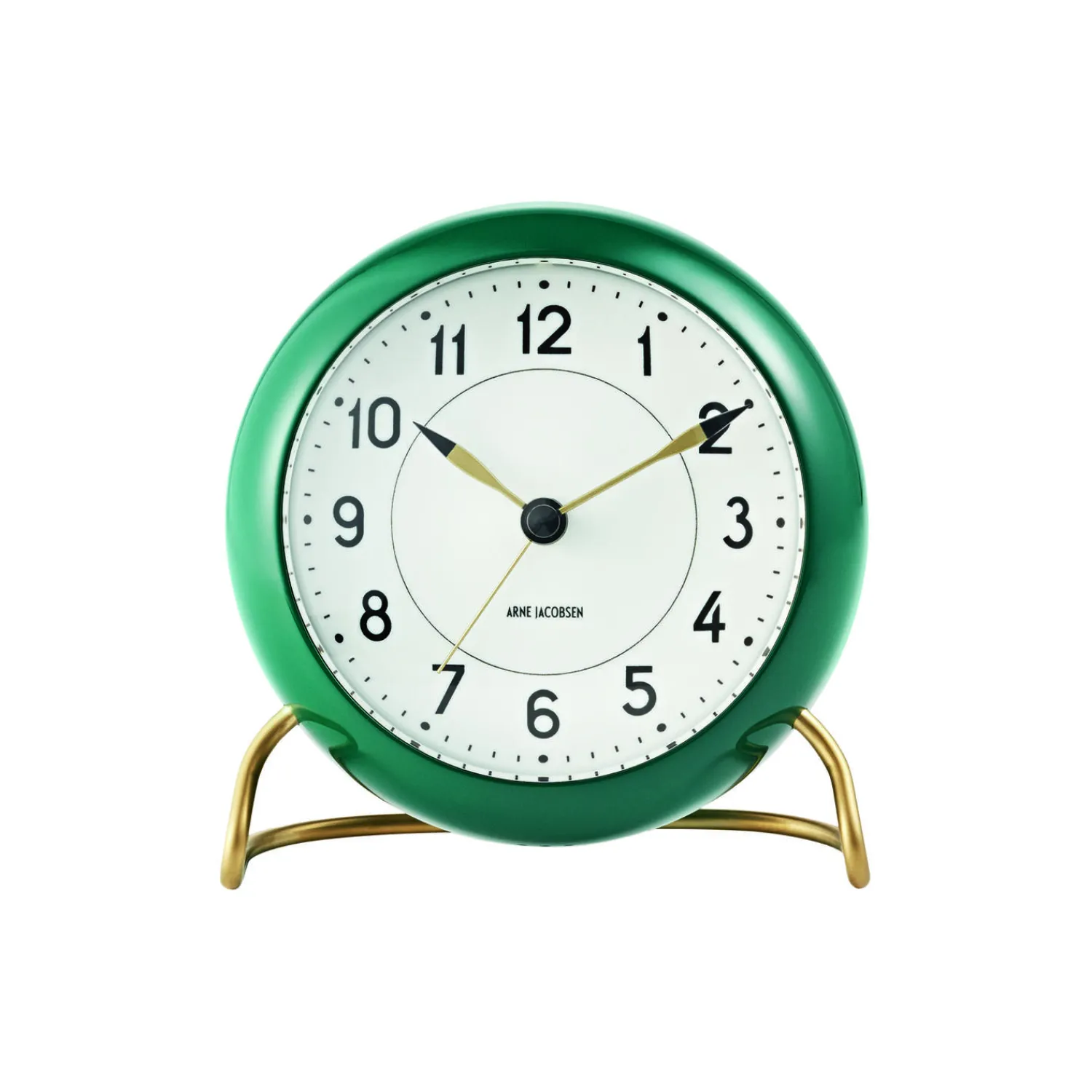 Arne Jacobsen Clocks Ure-Station bordur, grøn
