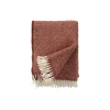 Klippan Yllefabrik Plaider-Stella uld plaid, rust