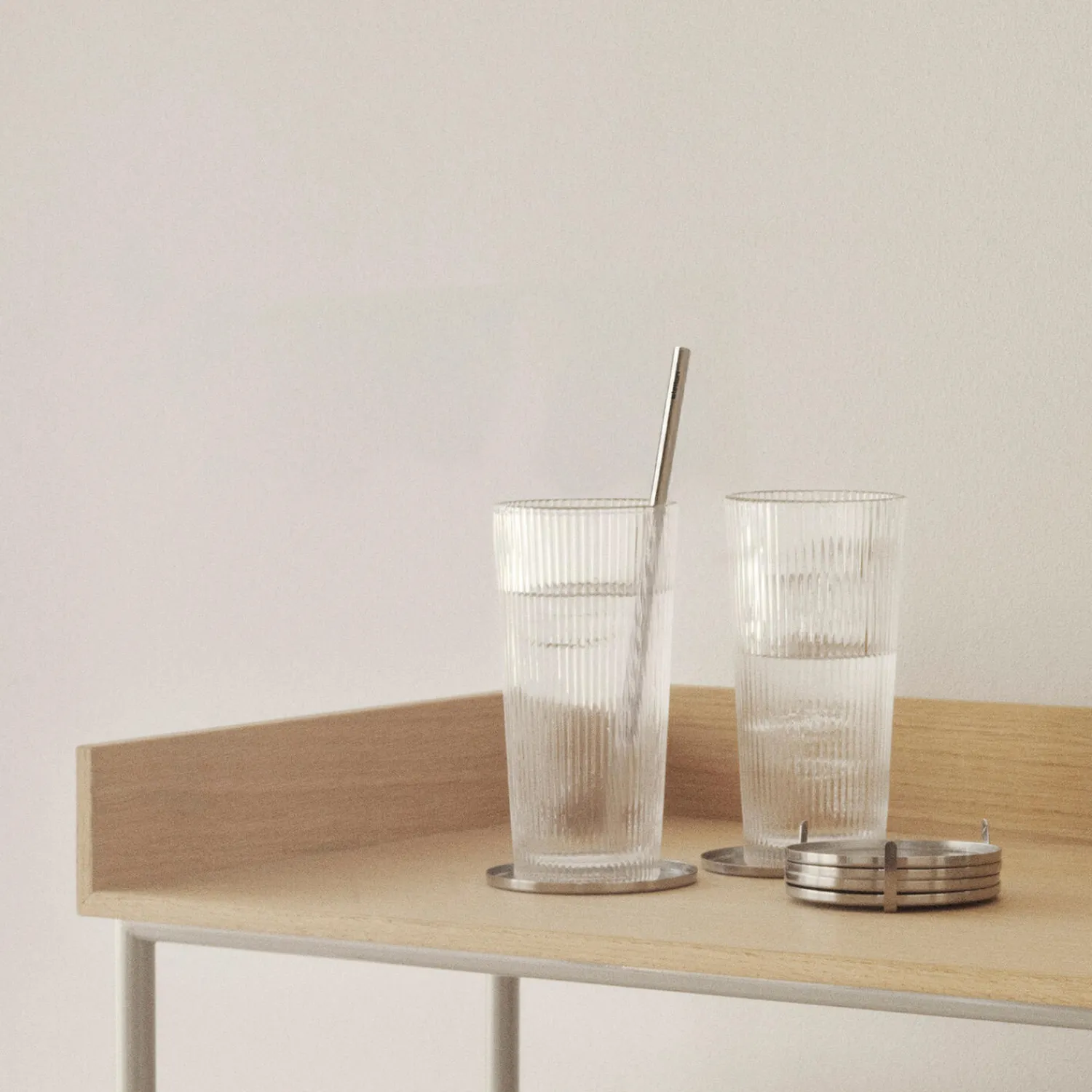 Stelton Barudstyr-genanvendelige sugerør 4 stk., steel