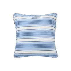 Lexington Pyntepuder & Hynder-Striped Organic Cotton Twill Cushion Cover,