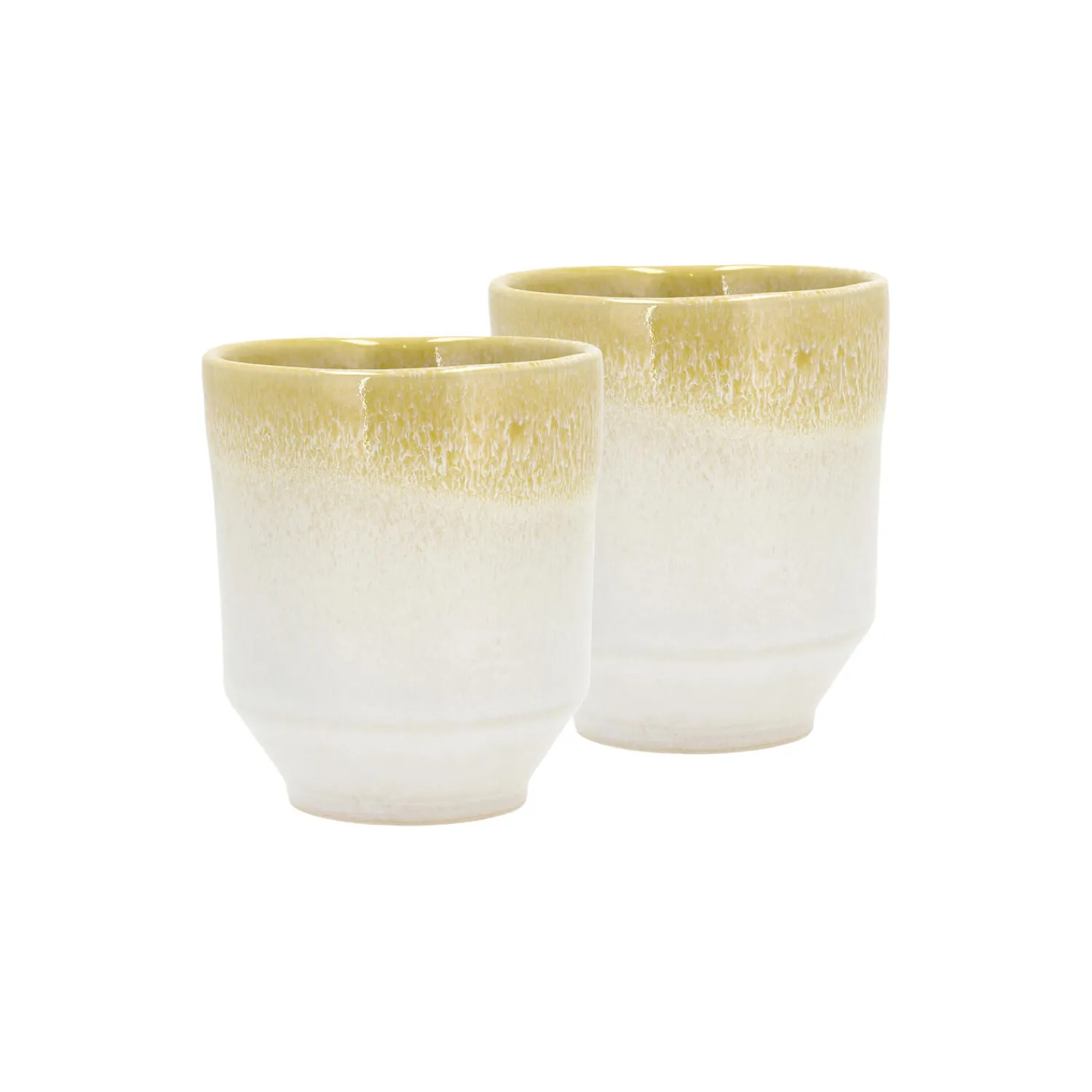 Villa Collection Kopper & Krus-Styles krus 2 stk., gul/creme