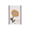 Lexington Køkkentekstiler-SunFlowerOrgCottonKitchenTowel, white/stone