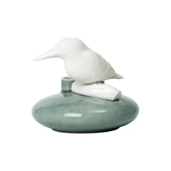 Dottir Nordic Design Vaser-Sweet Stories Kingfisher vase, peacock
