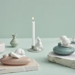 Dottir Nordic Design Vaser-Sweet Stories Snail vase, rose