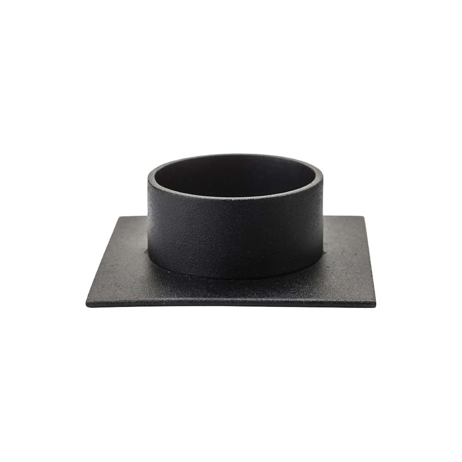 Kunstindustrien Lysestager * The Square lysestage, sort