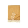 Klippan Yllefabrik Plaider-Tippy plaid, mustard