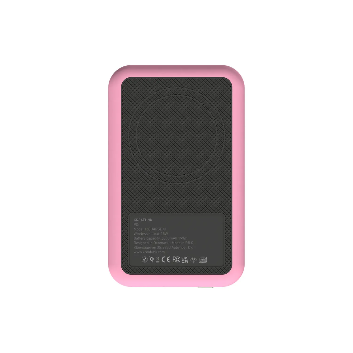 Kreafunk Opladere-toCHARGE Qi trådløs powerbank