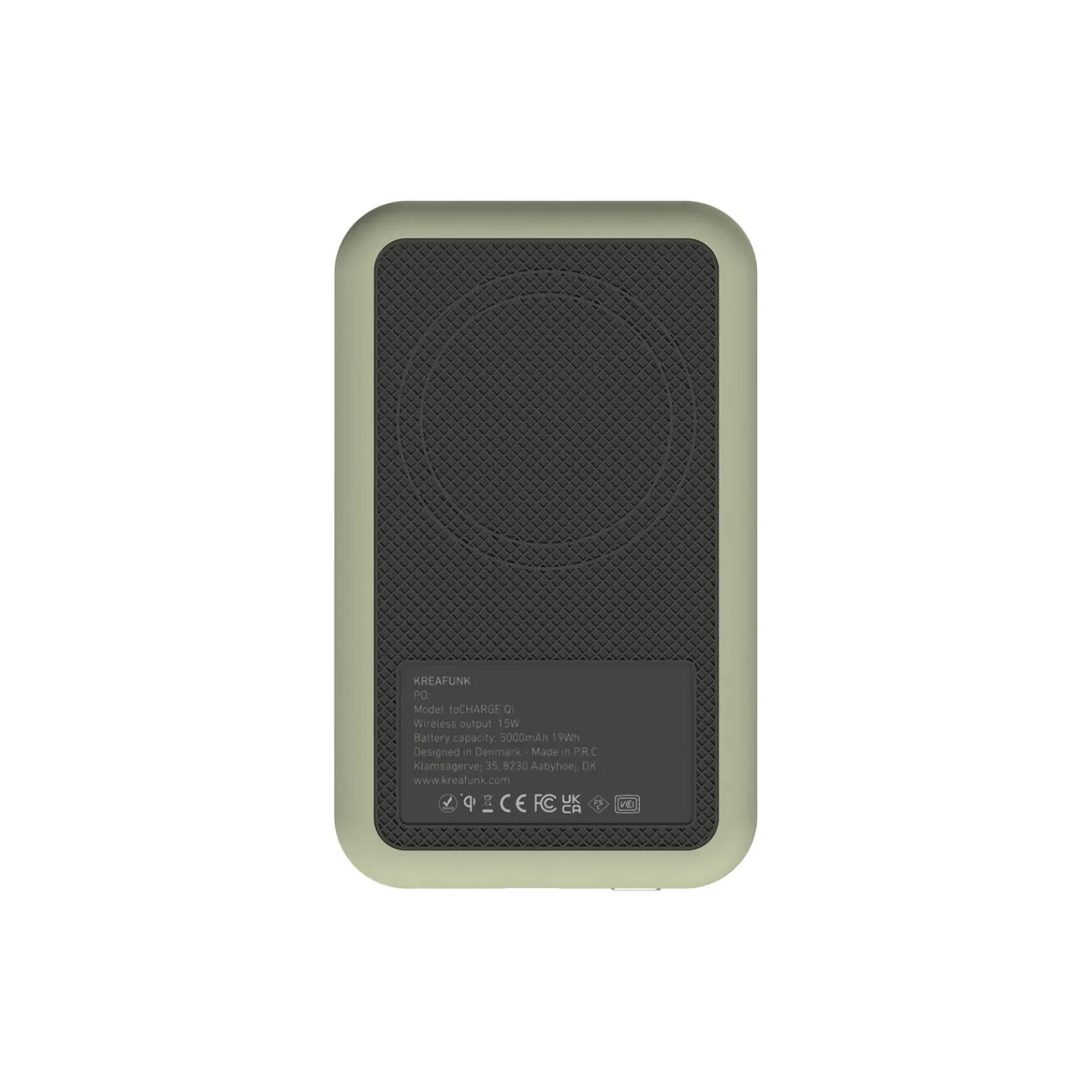 Kreafunk Opladere * toCHARGE Qi trådløs powerbank