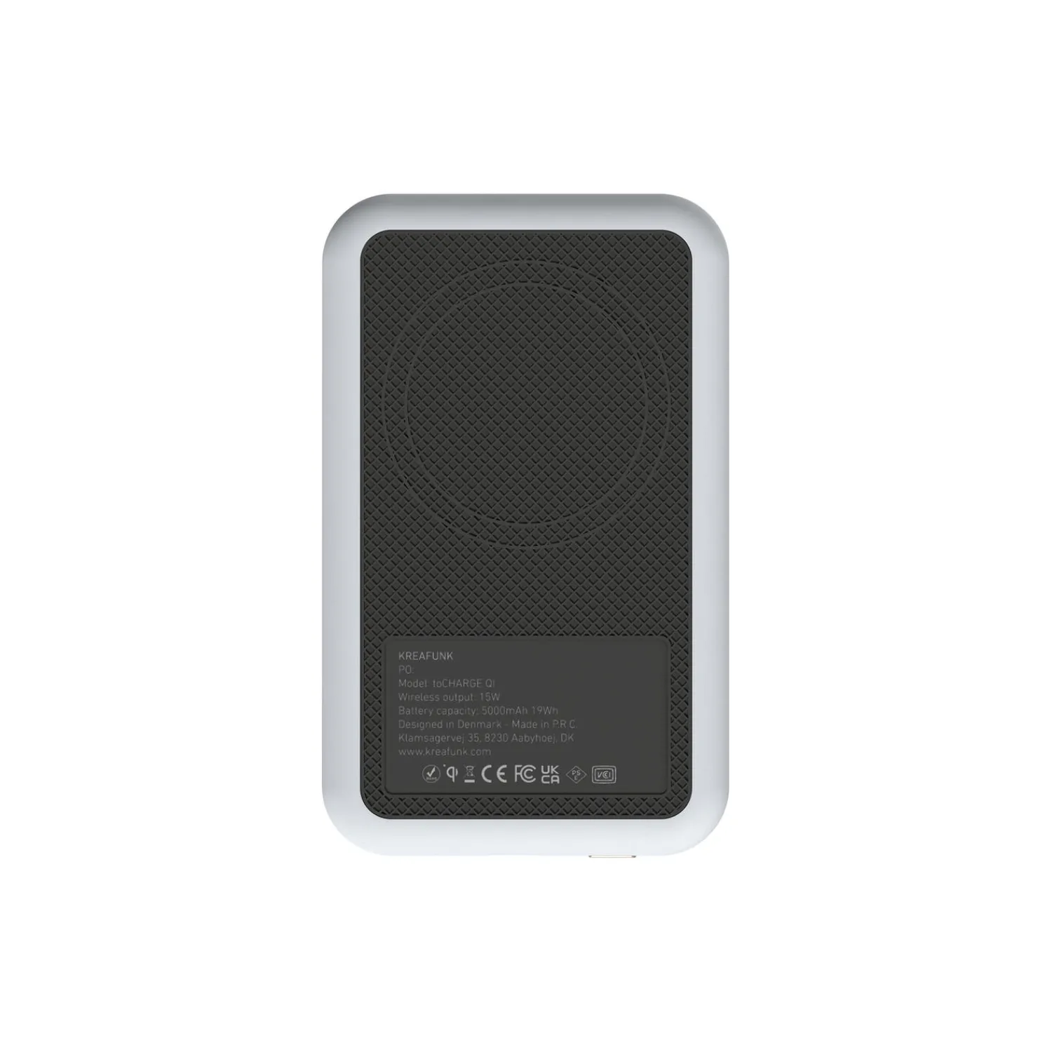 Kreafunk Opladere * toCHARGE Qi trådløs powerbank
