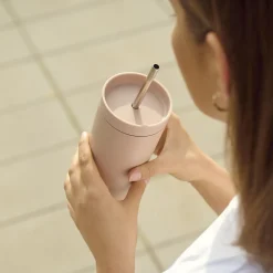 Stelton To Go * To Go Sip termokop med sugerør, heather