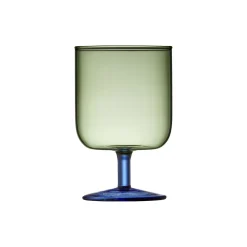 Lyngby Glas Glas-Torino vinglas 2 stk., grøn/blå