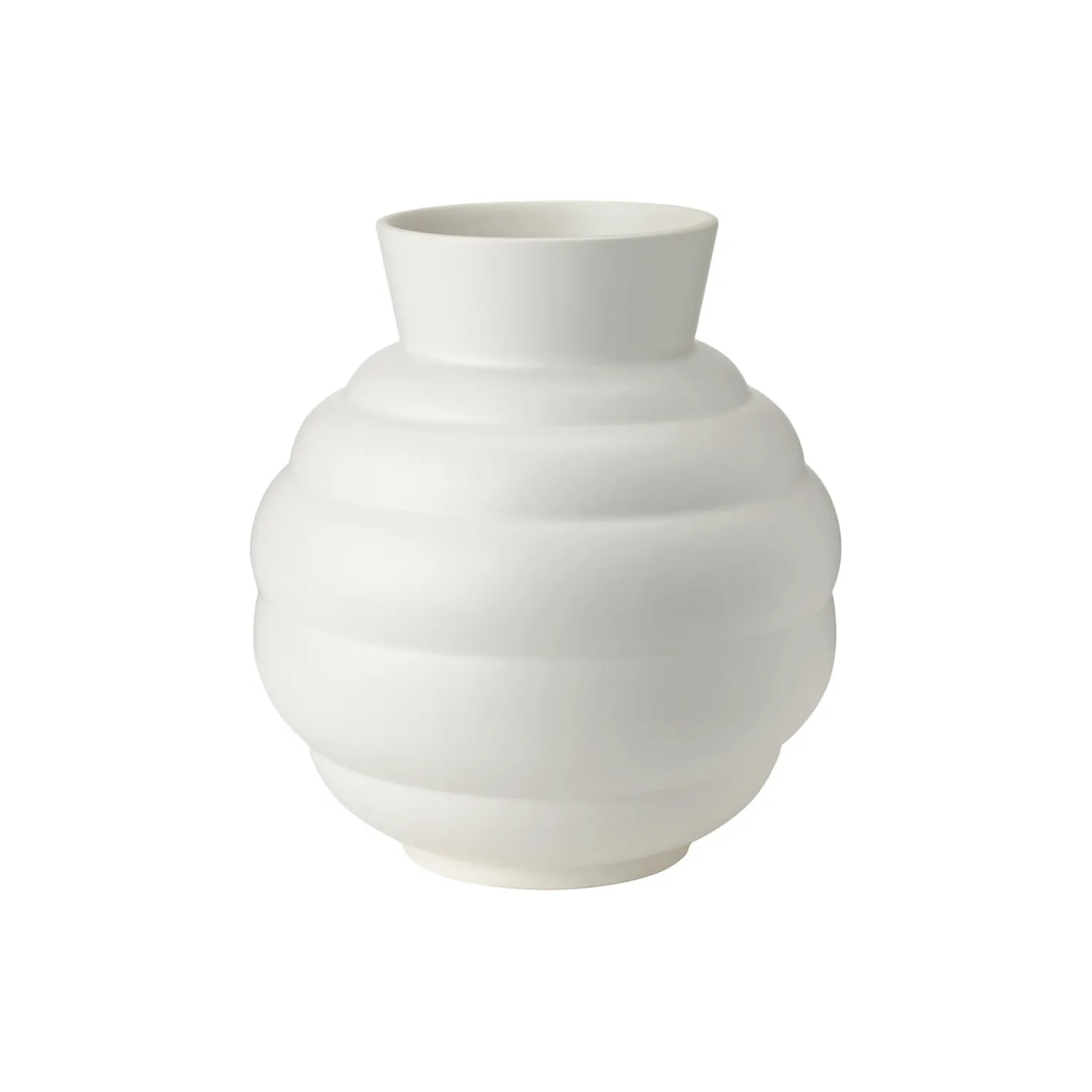 Knabstrup Keramik Vaser * Tortus Archie vase No 3, white